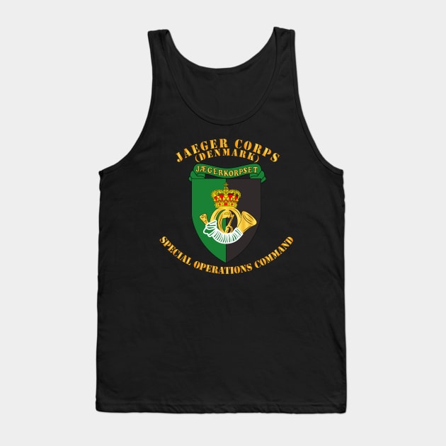 Denmark - Jaeger Corps - Special Opns Command Tank Top by twix123844